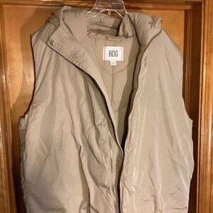 Urban Outfitters BDG Taupe Cocoon Puffer Vest XL-TG